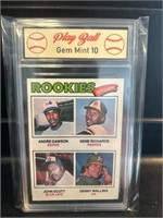 1977 Topps Andre Dawson Rookie Card Graded 10