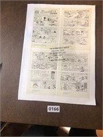 Mickey Mouse comic strip photo copy notoriginal