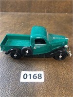 Die cast green truck as pictured