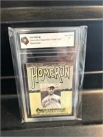 Lou Gehrig Homerun Cigarettes Card Graded 10