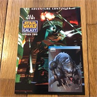 1994 Topps Star Wars Galaxy Promo Trading Card Ad