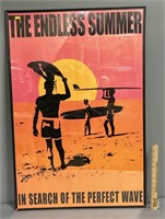 Vintage Endless Summer Surfer Poster