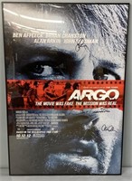 Argo Movie Poster Signed; Ben Affleck etc