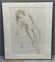 Salvador Dali Classical Nude Lithograph