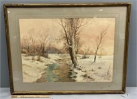 Landscape Watercolor Painting John Howell Wilson