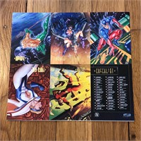 1994 Skybox DC Comic Uncut Promo Trading Card Ad