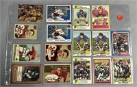 17 Autographed Football Cards Steubach,