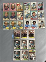 27 Signed Football Cards Schmidt; Sanders etc