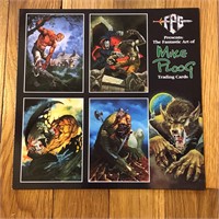 1994 Mike Ploog Art Trading Card Promo Card Ad