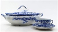 Blue and White Ceramics, Flow Blue