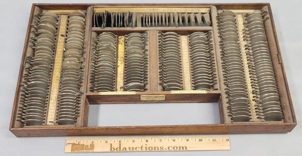 McIntire; Magee & Brown Optometrist Lens & Tray