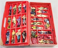 GI Joe Action Figures & Case