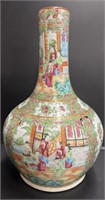 Chinese Famille Verde Vase,  Restored