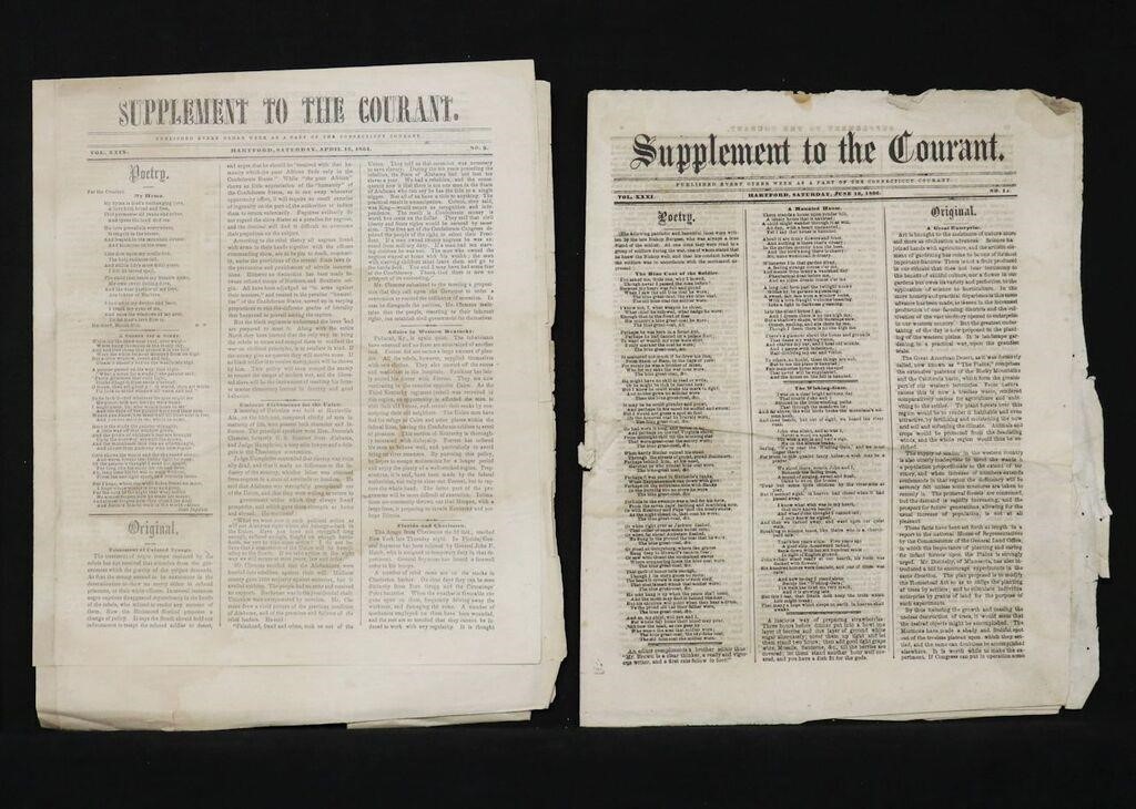 Civil War Newspaper, 1864