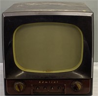 Vintage Admiral Box Television as is