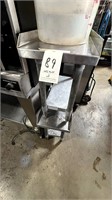 *EACH*S/S 12-1/2"X28" EQUIPMENT STANDS