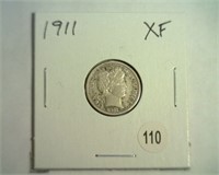 1911 BARBER DIME XF