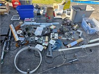Very Large Pile of Ham Radio & other components