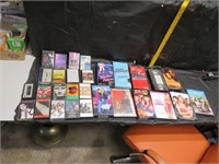 Lot of  Cassette Tapes - VHS & DVD's