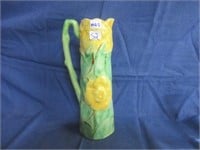floral pitcher
