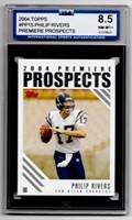 Philip Rivers 2004 Topps RC ISA 8.5