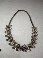 Vtg Sugarfix 19" Rhinestone Necklace