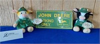 Mary Moo's and John Deere License Plate