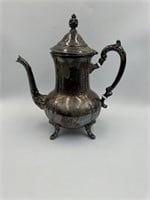 Vintage Silver Plated Tea Pot