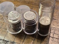 59 US Nickel Coins 1940's - 2017