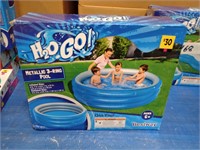 H2O go metallics 3 ring pool 6 ft