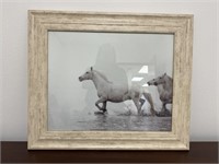 Framed print - Wild Horses. 26in X 21.5in