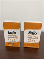 (2) Gojo - Natural Orange 67oz hand cleaner