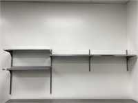 (4) Stainless steel shelves