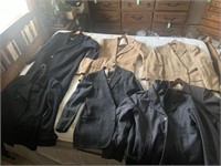 4pc Men (M) & 2pc Women's(L) Dress Coats