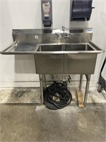 BK Resources - two compartment sink