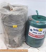 ( 2 ) Rolls of Bailing Twine 210 Knot Strength