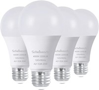 NEW 4PK LED Light Bulbs 150W