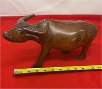 Wood Carved Ox