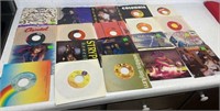 45 vinyls including Janet Jackson , Wild Cherry