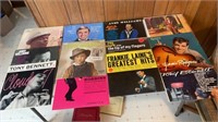 Vinyls including Elvis Country, Andy Williams ,