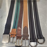 Assorted Used Belts x6