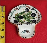 Signed Spoon Ladel Pottery