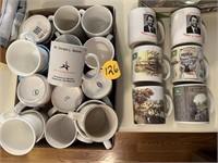 John Deere, Tommy Thompson & Assorted Coffee Mugs