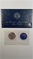 1973-S MINT STATE EISENHOWER 40% SILVER DOLLAR OR