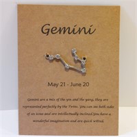 Gemini - Astrology Constellation Necklace Charm