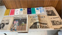 Old newspaper clippings Apollo 1969, EIU