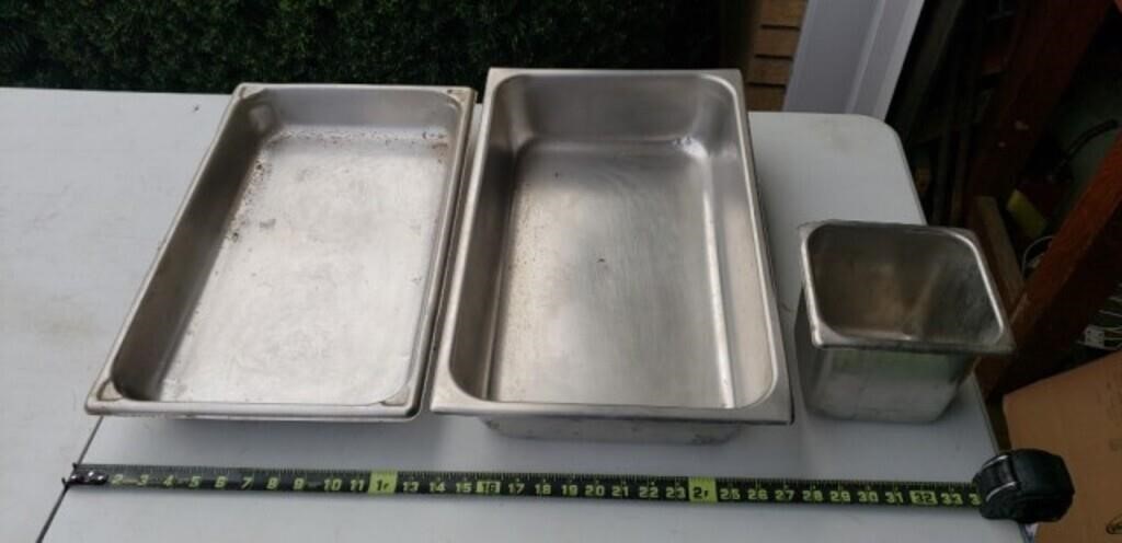 Stainless Steel Buffet Inserts