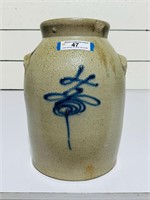 Antique Bee Stinger Stoneware Pottery Crock