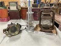 Electrified Buggy Lamp & Barn Lantern Plus PU ONLY