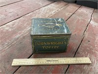 Antique Turnwright’s Toffee Tin